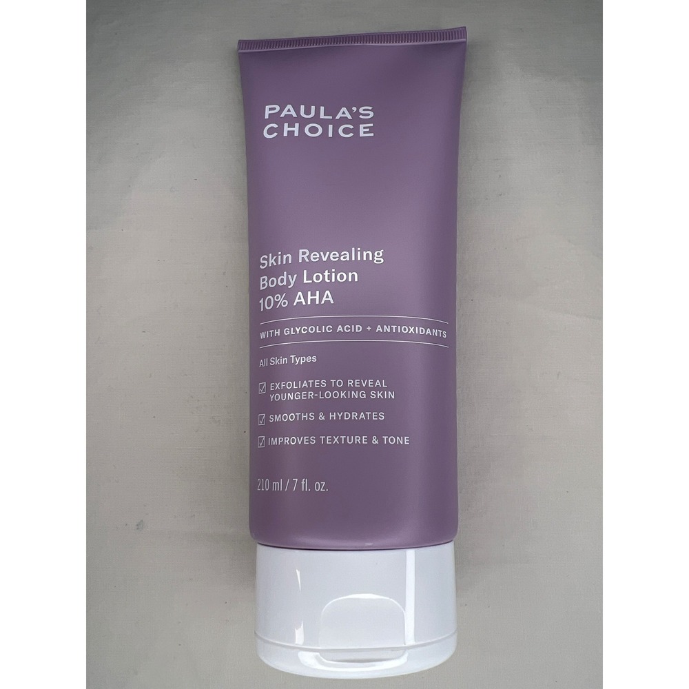 Paulas Choice Skin Revealing Body Lotion 10 AHA Glycolic Acid Antiox. 7 fl oz